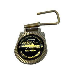 Vintage Sperry Systems Management FFG7 Combat System 1972-1979 7th Ann. Keychain